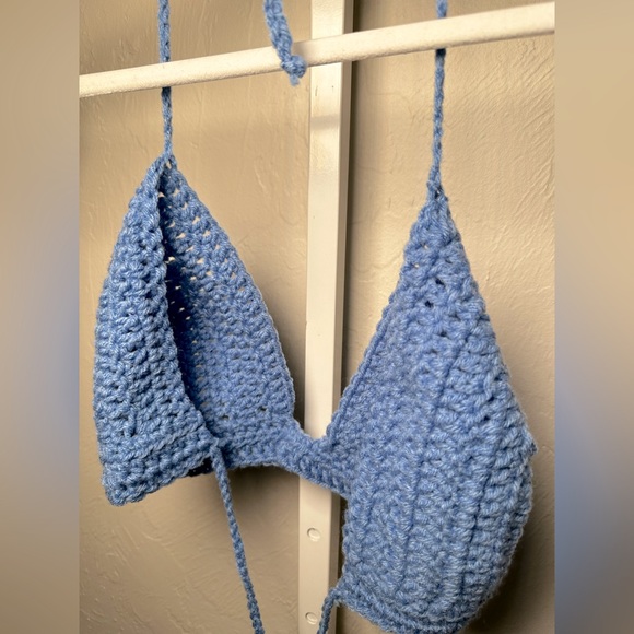 Hand Crochet String Top - Picture 3 of 3